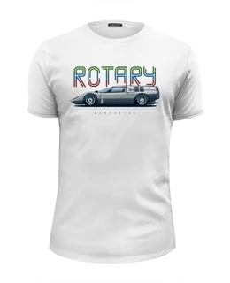 Заказать мужскую футболку в Москве. Футболка базовая Rotary RX500  от Oleg Markaryan - готовые дизайны и нанесение принтов.