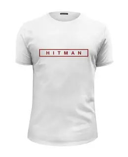 Заказать мужскую футболку в Москве. Футболка базовая Hitman от THE_NISE  - готовые дизайны и нанесение принтов.