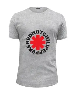 Заказать мужскую футболку в Москве. Футболка базовая Red Hot Chili Peppers от BURNSHIRTS - готовые дизайны и нанесение принтов.