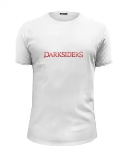 Заказать мужскую футболку в Москве. Футболка базовая Darksiders от THE_NISE  - готовые дизайны и нанесение принтов.