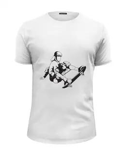 Заказать мужскую футболку в Москве. Футболка базовая ARSB Skate от ARSBOYZ BRAND - готовые дизайны и нанесение принтов.