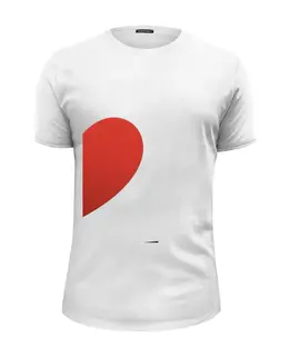 Заказать мужскую футболку в Москве. Футболка базовая Love от Max - готовые дизайны и нанесение принтов.