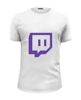 Заказать мужскую футболку в Москве. Футболка базовая Twitch от YellowCloverShop - готовые дизайны и нанесение принтов.