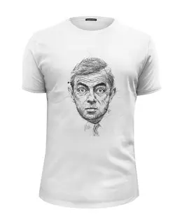 Заказать мужскую футболку в Москве. Футболка базовая Мистер Бин от CoolDesign - готовые дизайны и нанесение принтов.