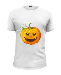 Заказать мужскую футболку в Москве. Футболка базовая Halloween от Jimmy Flash - готовые дизайны и нанесение принтов.