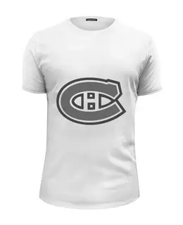 Заказать мужскую футболку в Москве. Футболка базовая Montreal Canadiens  от kspsshop - готовые дизайны и нанесение принтов.