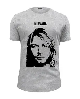 Заказать мужскую футболку в Москве. Футболка базовая Nirvana от tito - готовые дизайны и нанесение принтов.