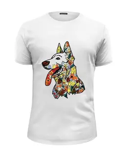 Заказать мужскую футболку в Москве. Футболка базовая забавные собаки от Игма - готовые дизайны и нанесение принтов.