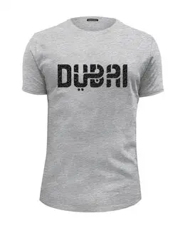 Заказать мужскую футболку в Москве. Футболка базовая ☪ DUBAI ✈ от balden - готовые дизайны и нанесение принтов.