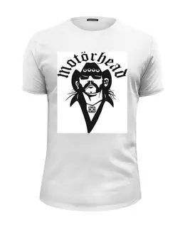 Заказать мужскую футболку в Москве. Футболка базовая Motorhead от Wax  - готовые дизайны и нанесение принтов.