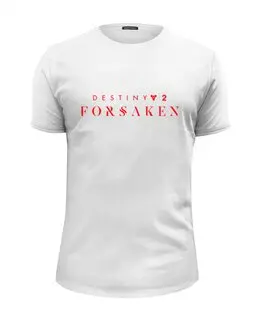 Заказать мужскую футболку в Москве. Футболка базовая Destiny 2 от THE_NISE  - готовые дизайны и нанесение принтов.