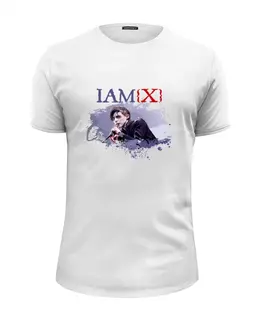 Заказать мужскую футболку в Москве. Футболка базовая IAMX / Chris Corner от OEX design - готовые дизайны и нанесение принтов.