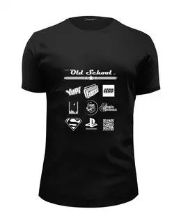 Заказать мужскую футболку в Москве. Футболка базовая "The Old School 90" Series III от Octopuslabel - готовые дизайны и нанесение принтов.