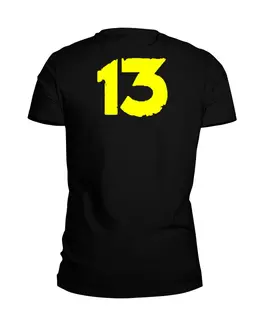 Заказать мужскую футболку в Москве. Футболка базовая волт13 от eternal13 - готовые дизайны и нанесение принтов.