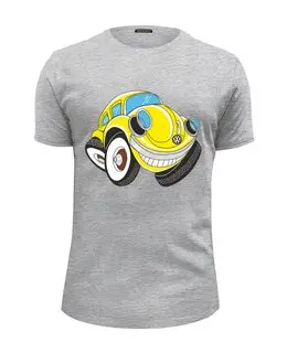 Заказать мужскую футболку в Москве. Футболка базовая Volkswagen  от T-shirt print  - готовые дизайны и нанесение принтов.