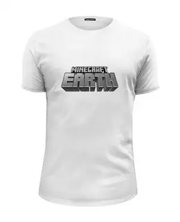 Заказать мужскую футболку в Москве. Футболка базовая Minecraft от THE_NISE  - готовые дизайны и нанесение принтов.