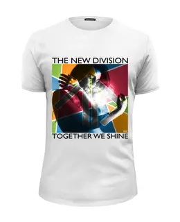 Заказать мужскую футболку в Москве. Футболка базовая The New Division от OEX design - готовые дизайны и нанесение принтов.