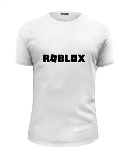 Заказать мужскую футболку в Москве. Футболка базовая Roblox от THE_NISE  - готовые дизайны и нанесение принтов.