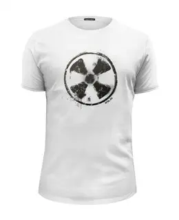 Заказать мужскую футболку в Москве. Футболка базовая Логотип гранж от Rain - готовые дизайны и нанесение принтов.