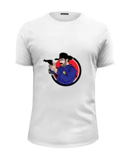 Заказать мужскую футболку в Москве. Футболка базовая Рейнджер от YellowCloverShop - готовые дизайны и нанесение принтов.