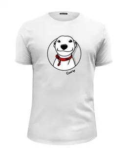 Заказать мужскую футболку в Москве. Футболка базовая Good boy от mmikef@yandex.ru - готовые дизайны и нанесение принтов.