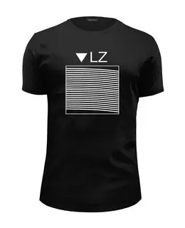 Заказать мужскую футболку в Москве. Футболка базовая VLZ music от velez - готовые дизайны и нанесение принтов.