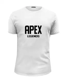 Заказать мужскую футболку в Москве. Футболка базовая Apex Legends от THE_NISE  - готовые дизайны и нанесение принтов.