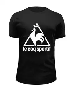 Заказать мужскую футболку в Москве. Футболка базовая le coq sportif t-shirt от rancid - готовые дизайны и нанесение принтов.