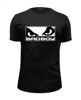 Заказать мужскую футболку в Москве. Футболка базовая Bad Boy от DESIGNER   - готовые дизайны и нанесение принтов.