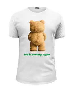Заказать мужскую футболку в Москве. Футболка базовая Ted / Третий Лишний от KinoArt - готовые дизайны и нанесение принтов.