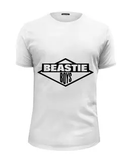 Заказать мужскую футболку в Москве. Футболка базовая Beastie Boys от Fedor - готовые дизайны и нанесение принтов.