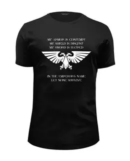 Заказать мужскую футболку в Москве. Футболка базовая Imperium Aquila от ancz - готовые дизайны и нанесение принтов.