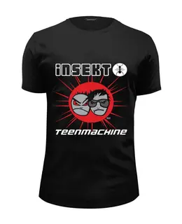 Заказать мужскую футболку в Москве. Футболка базовая Insekt / Teenmachine от OEX design - готовые дизайны и нанесение принтов.
