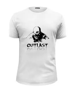 Заказать мужскую футболку в Москве. Футболка базовая Outlast от THE_NISE  - готовые дизайны и нанесение принтов.
