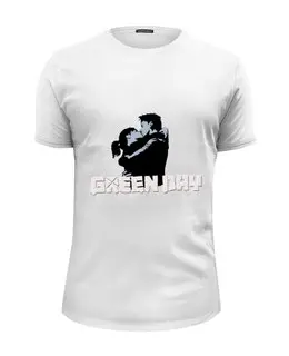 Заказать мужскую футболку в Москве. Футболка базовая "Green Day" - 21st Century Breakdown от shinko - готовые дизайны и нанесение принтов.