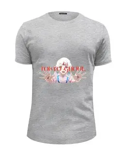 Заказать мужскую футболку в Москве. Футболка базовая Токийский гуль Джузо от Youmake - готовые дизайны и нанесение принтов.