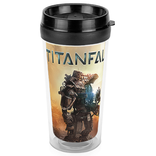 Заказать термосы в Москве. Термокружка TITANFALL от robus - готовые дизайны и нанесение принтов.