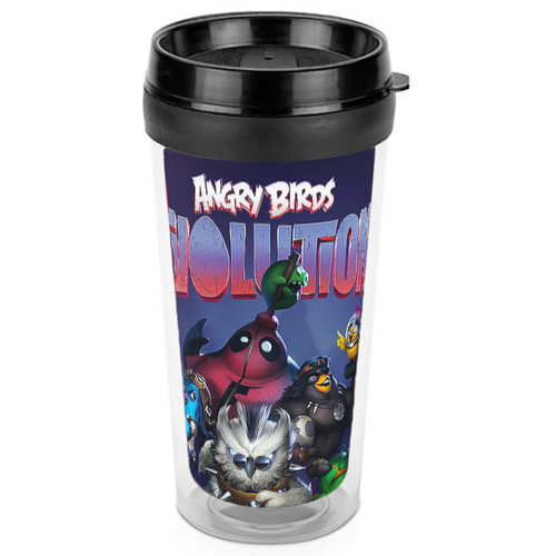 Заказать термосы в Москве. Термокружка ANGRY BIRDS от robus - готовые дизайны и нанесение принтов.