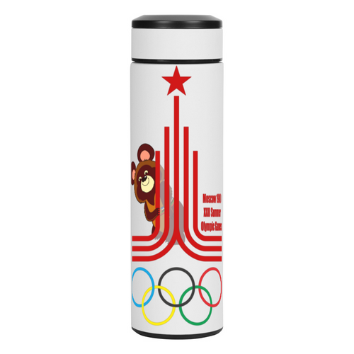 Заказать термосы в Москве. Термос Олимпиада 1980 от balden - готовые дизайны и нанесение принтов.