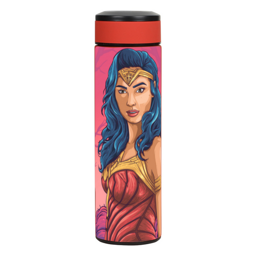 Заказать термосы в Москве. Термос Чудо-женщина / Wonder Woman от Jimmy Flash - готовые дизайны и нанесение принтов.