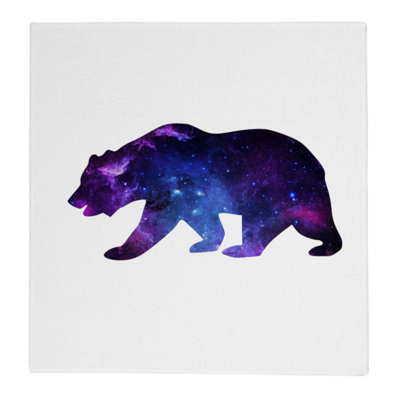 Printio Полотенце 30×30 см Медведь