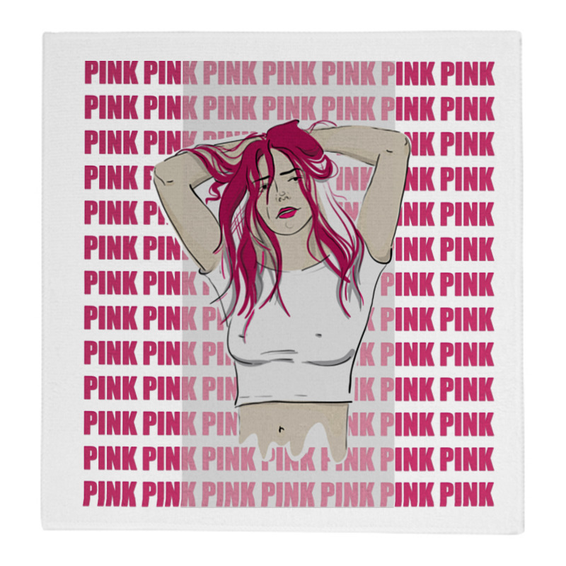 Printio Полотенце 30×30 см Pink g