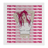 Заказать полотенца в Москве. Полотенце 30x30 см PINK G от goroshek - готовые дизайны и нанесение принтов.