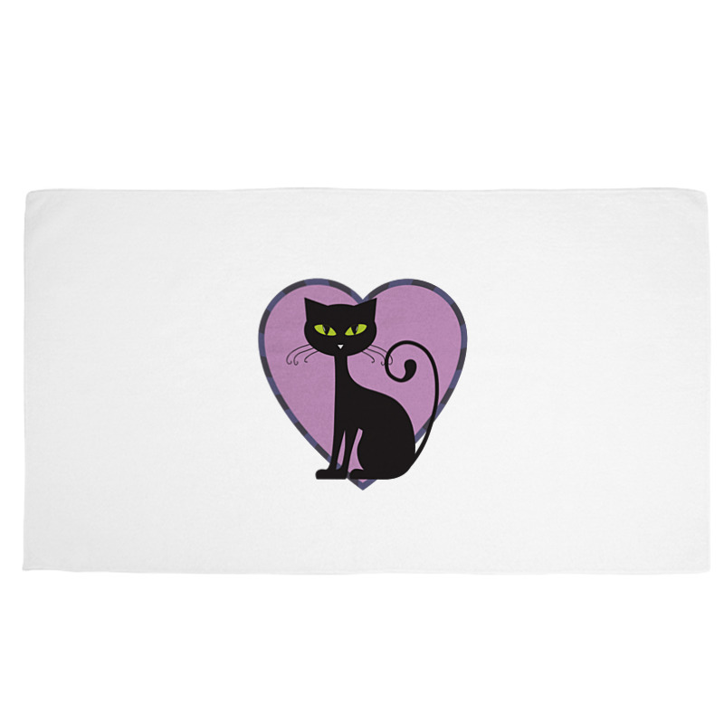 Printio Полотенце 50×90 см Черная кошка printio полотенце 50×90 см лапа кошки
