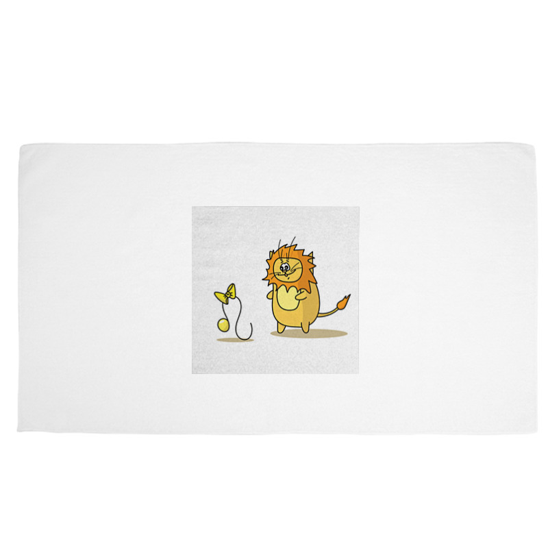 Printio Полотенце 50×90 см Кот лев. подарок для льва