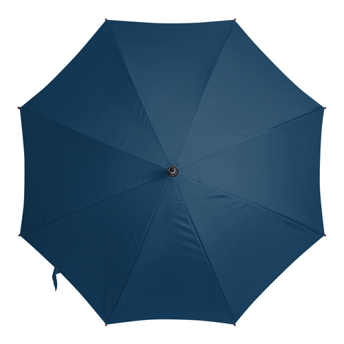 Заказать зонт в Москве. Зонт-трость двусторонний с деревянной ручкой Синяя абстракция от BeliySlon - готовые дизайны и нанесение принтов.