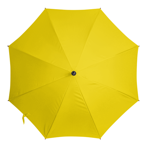 Заказать зонт в Москве. Зонт-трость двусторонний с деревянной ручкой Графика. Желтые цветы от Лана  - готовые дизайны и нанесение принтов.