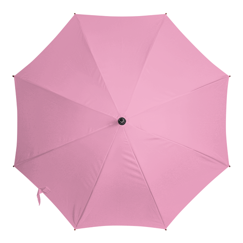 Заказать зонт в Москве. Зонт-трость двусторонний с деревянной ручкой Цветной горошек от BeliySlon - готовые дизайны и нанесение принтов.