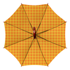Заказать зонт в Москве. Зонт-трость двусторонний с деревянной ручкой Солнечный от Лана  - готовые дизайны и нанесение принтов.