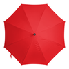 Заказать зонт в Москве. Зонт-трость двусторонний с деревянной ручкой Разноцветные круги от BeliySlon - готовые дизайны и нанесение принтов.